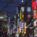 Shopping Streets in Seoul by Night