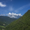 View from Khamsum Yulley Namgyal Chorten
