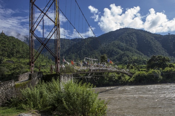Metall Bridge to Khamsum Yulley Namgyal Chorten
