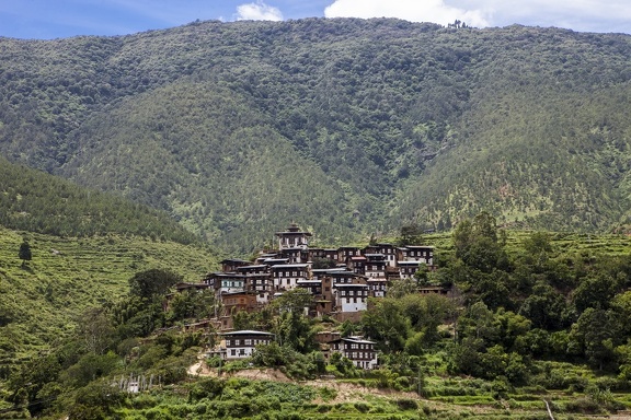 Farm Houses in Bhutan
