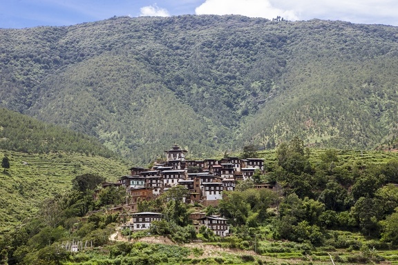 Farm Houses in Bhutan