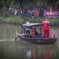 Singer at Dragon Boat (Duanwu) Festival (端午節) in Xixi Wetl