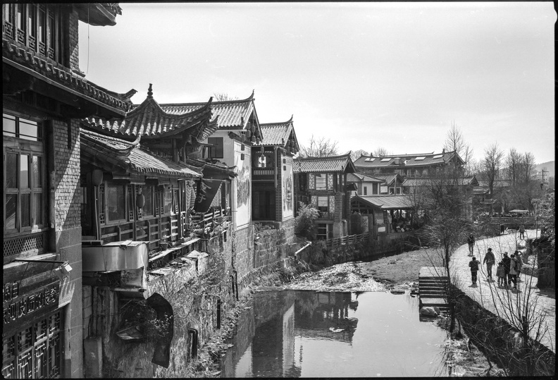 Old houses and River