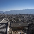 Lijiang Old Town City View from above