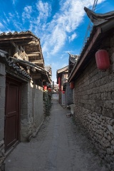 narrow alley streets