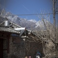 Naxi and Village and mountains and solar thermal