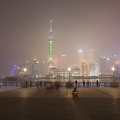 Pudong and Bund in Smog