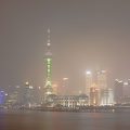 Pudong and Bund in Smog