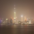 Pudong and Bund in Smog