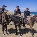 herders with horses (Ebinur Salt Lake)