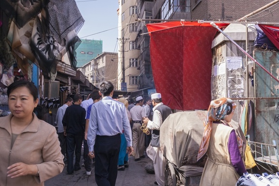 Street life in Urumqi