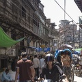 Crowded street in Kathmandu