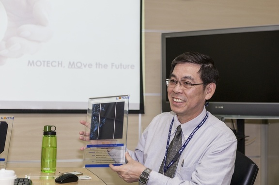 James Chen, Senior Director for Motech’s Marketing and Commerc