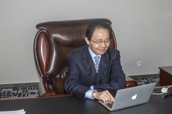 Wang Baixing, Chairman and Founder of  Zhongli Talesun