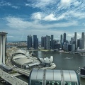 Singapore City View from Sigapore Flyer, Marina Sands