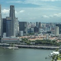 Singapore City View from Sigapore Flyer, Concert Hall, Esplanade