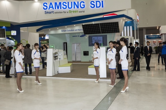Samsung Booth at Green Energy Exhibition Daegue