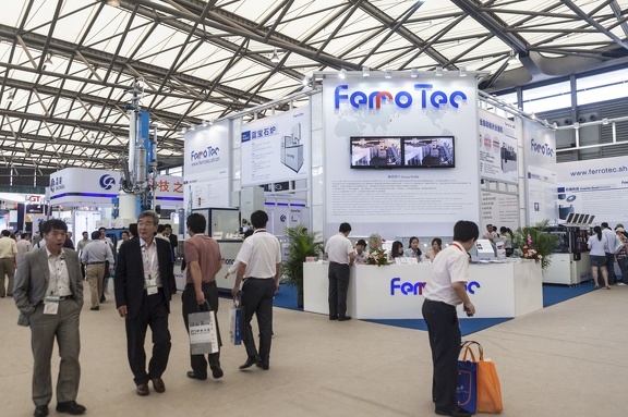 FerroTecBooth at SNEC Exhibition Shanghai 2012