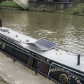Solar Modul on English River Boat