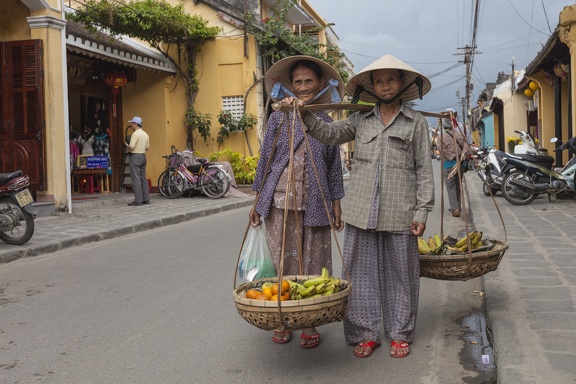 Street Vendor Woman in Hoi An