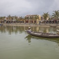 Boat on River in Hoi An